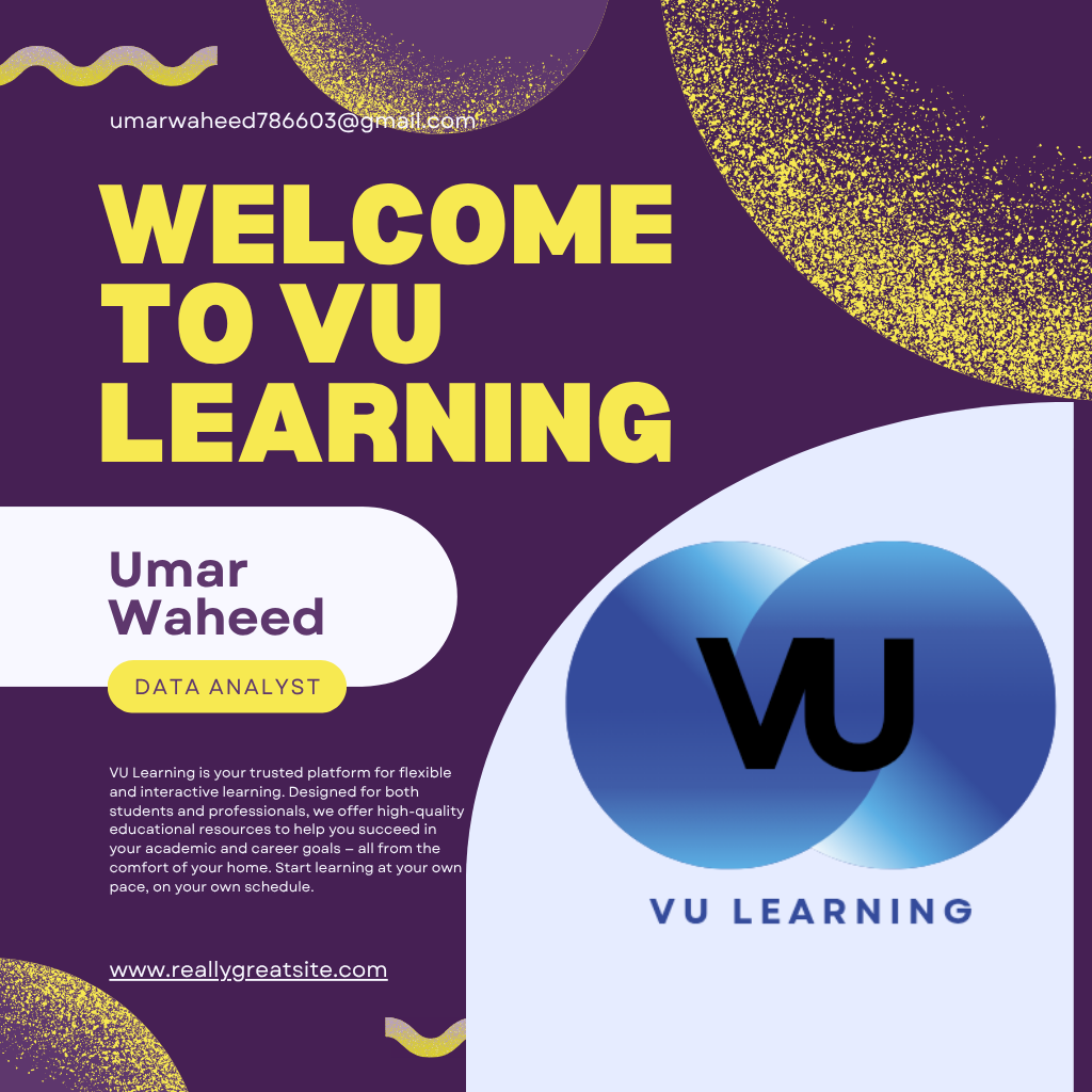 Welcome To VU Learning VU Learning Vulms